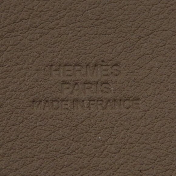 HERMES Kelly Twist Bracelet Size T3 Swift Leather Etoupe - Picture 12 of 15